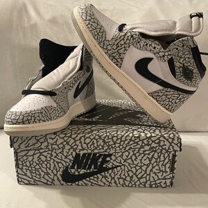 Nike Air Jordan 1 Retro High OG GS FD1437 “Elephant Print” Y 4.5 New In Box Rare